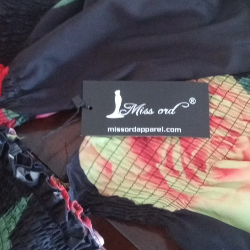 Long floral maxi dress - Picture 5 of 5